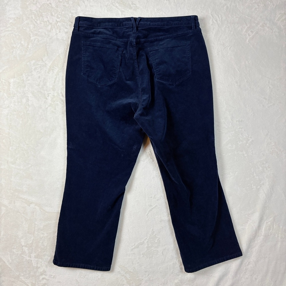 Vineyard Vines Corduroy Pants Womens 35 Navy Blue Excellent Straight Leg Stretch - Picture 10 of 12